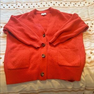 Aerie Vibrant Red Women's Cardigan